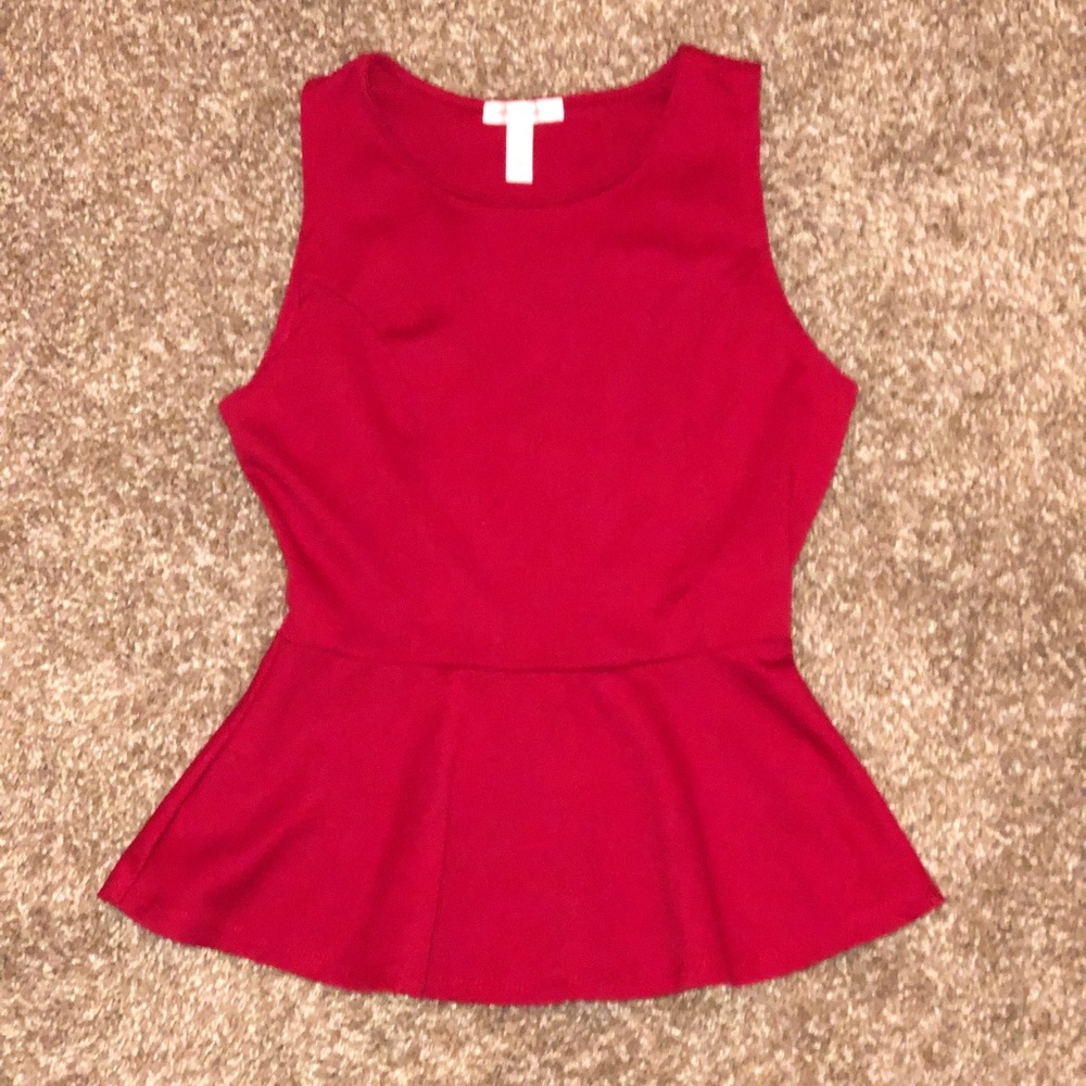 Bright Red Blouse ♥️